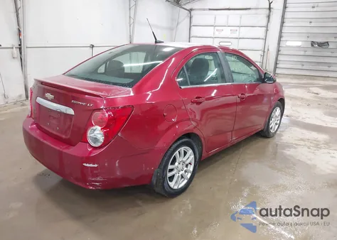 2013 Chevrolet Sonic Lt Auto from USA, damaged, VIN 1G1JC5SG2D4238409